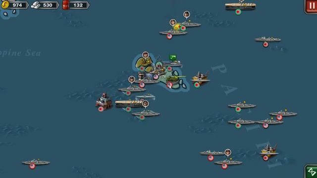 World Conqueror 3 walkthrough - Pacific War I (Easy) смотреть онлайн