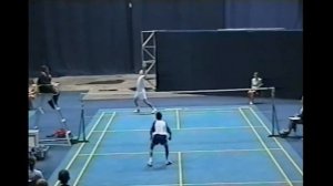 Бадминтон. Турнир Russian open 1997 год. VS Егор Изотов