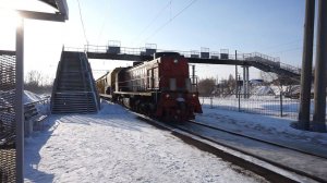 Тепловоз ТЭМ2-3133 с СМ2-1504