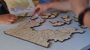 Спилс карта Алтайского края с электронным тренажером