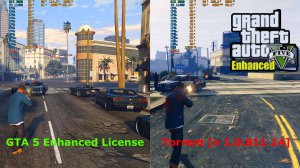 Grand Theft Auto V Enhanced ПИРАТКА VS ЛИценЗИЯ