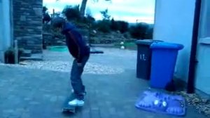 skateing at my house