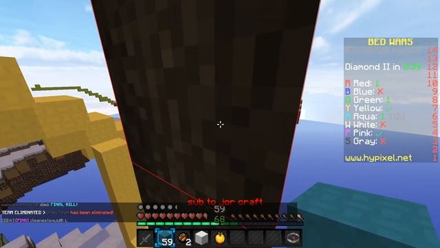 Minecraft BedWars Keyboard ASMR !!! (Ducky one 2 mini keyboard) смотреть онлайн