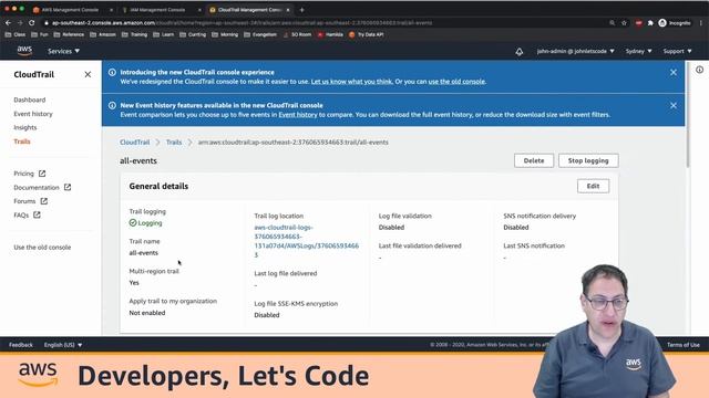 AWS: Developers Let's Code Ep08 | Creating a secure AWS account
