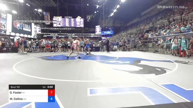 152 Lbs Round Of 128 - Owen Foster, Michigan Vs Mathias Collins, Washington 1473 смотреть онлайн