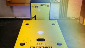 Роботы Ronavi H1500 под управлением RMS на инженерном полигоне в спецэффектах