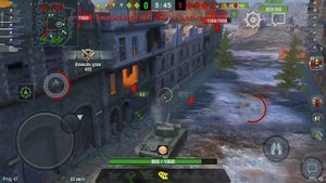 Обзор на танк amx 13 75 в world of tanks blitz!!
