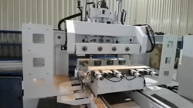 CNC router and CNC lathe production center CF-FKC4-1200 instruction: Test production part2 смотреть онлайн