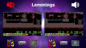 [OVM] Lemmings (S3 Sonic Vibes, OPL vs ESS1868F)