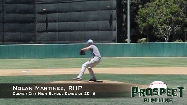 Nolan Martinez, RHP, Culver City High School, Pitching Mechanics at 200 FPS смотреть онлайн