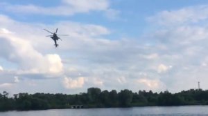 МИ 28 над водой