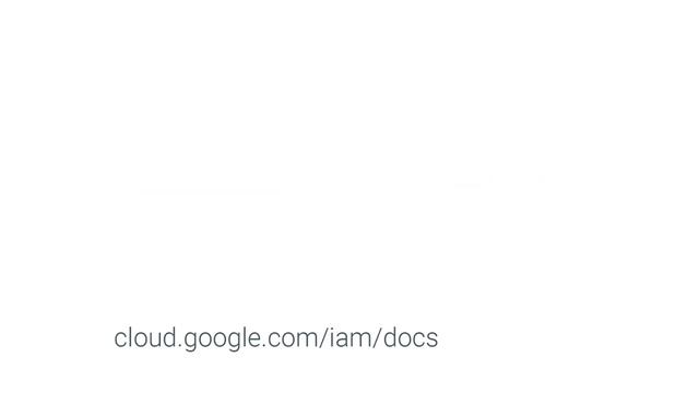 Introduction to Cloud IAM