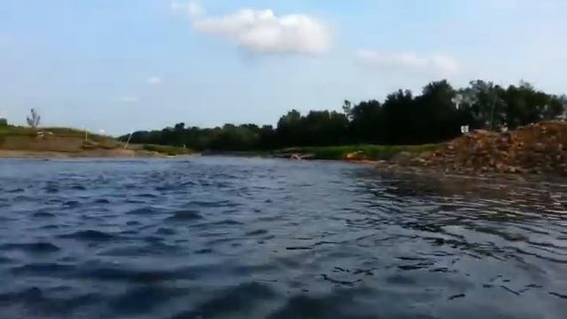 Kayaking The New Back Waters of Ceresco Dam Michigan 2014 смотреть онлайн