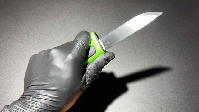 MORAKNIV BASIC 546 S LIMITED 2019 LIME GREEN มดบชคราฟ สพเศษใบสเตนเลสคมกรบ