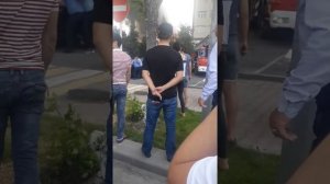 Пожар в шымкенте возле акимата
