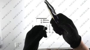 Болты крышки вариатора   4T GY6 150   (10 колесо) (шестигранный шлиц, 9шт +ключ)   SHUK [K-4204]