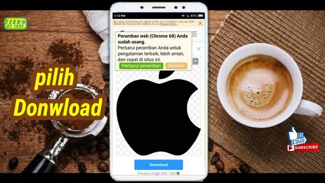 Cara membuat logo PNG | how to make PNG logo смотреть онлайн