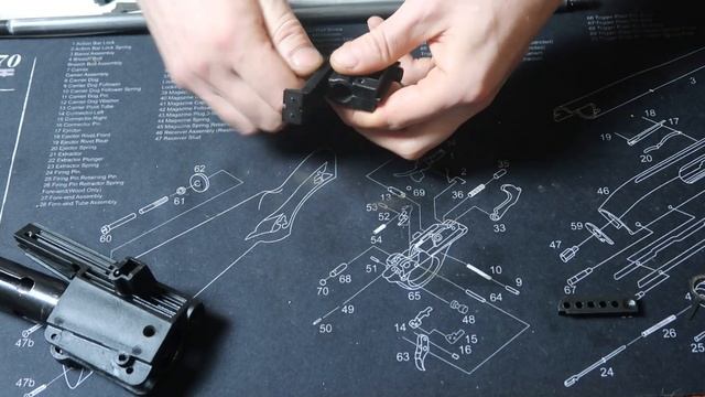 ИЖ-61 МР-61 полная разборка-сборка чистка смазка профилактика пневматической винтовки