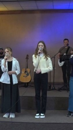 Твоё имя прекрасно Бог, церковь Эммануил Алматы #worship #shorts