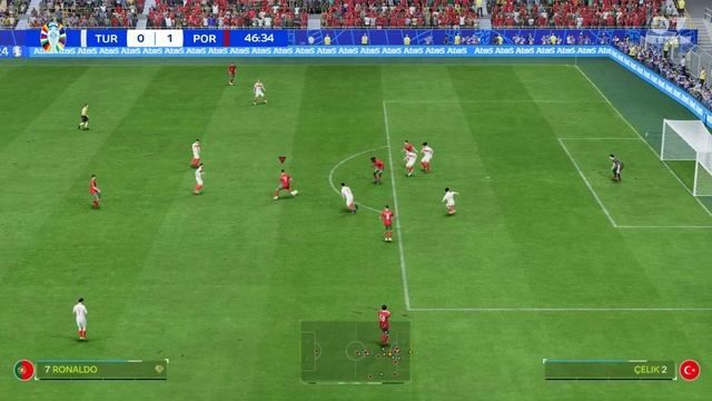 Türkiye Vs Portugal | UEFA Euro Cup 2024 | Group Stage Match | PC Gameplay Mods 4K смотреть онлайн