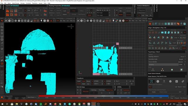 Photogrammetry and RizomUV
