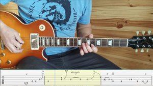 #4 Kaleo - Way Down We Go. Guitar solo lesson.