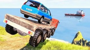 Аварии и провалы на бездорожье #41 – BeamNG Drive |