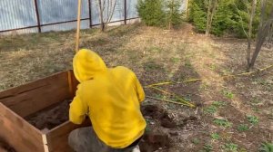 Высокие (теплые) грядки🪴 Как сделать и чем заполнить 🌿 Дачные истории 1 серия