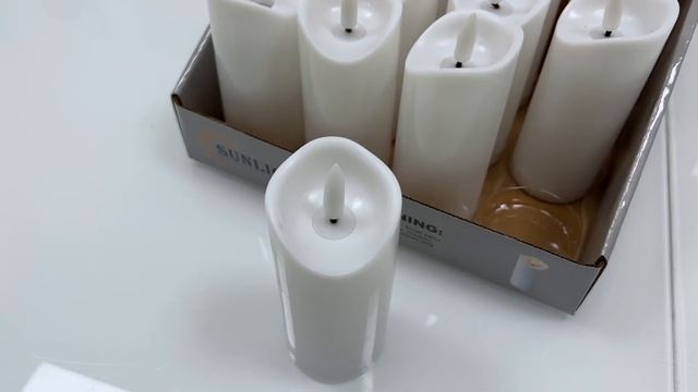 EUROLED.LV / LED Dekoratīvais Ziemassvētku gaismeklis - mākslīgā svece / 2 х AA / WW / 12.5 cm смотреть онлайн