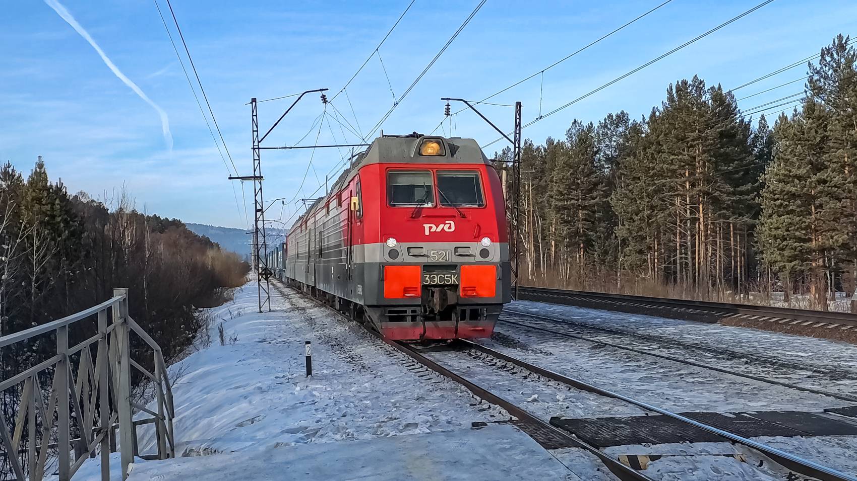 ИРКУТСК. ЖД. 18.01.25. о.п. САДОВАЯ. МИКС.