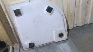 Баня из бытовки ч 2