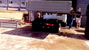 Снятие борта с газели