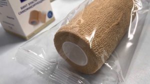 Самофиксирующийся бинт EM-Fix krep когезивный #МедРасходка #бинтсамофиксирующийся #бинт #fixkrep