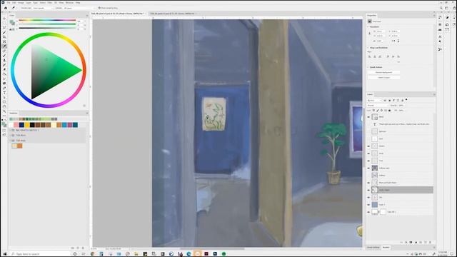 Children's Lit Illustration Process - The Hallway смотреть онлайн