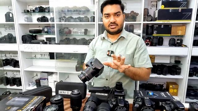 Cheapest SECOND HAND CAMERA'S Market In Hyderabad | Used DSLR sales Market | Buy SECOND HAND CAMERA