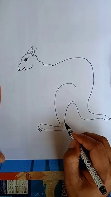 #easy #kangaroo #drawing #art #ytshort #viral #video #shortsviral #shorts смотреть онлайн
