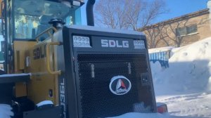 Предпродажная подготовка фронтального погрузчика SDLG LG936L