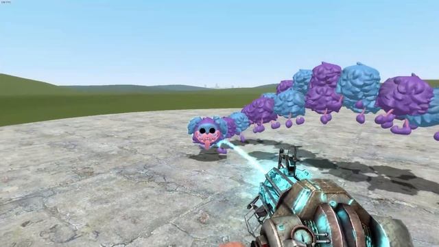 Poppy Playtime: Chapter 1, 2, 3 - ALL JUMPSCARES VS HUGGY WUGGY in Garry's mod смотреть онлайн