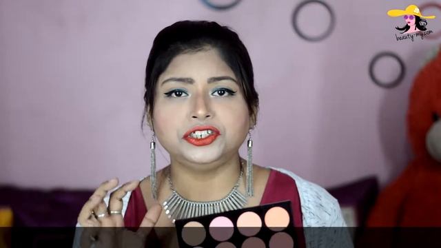 Best Blush Highlighter and Contour Palette Under Rs 500 | Sivanna Colors Ultra Blush Palette Review