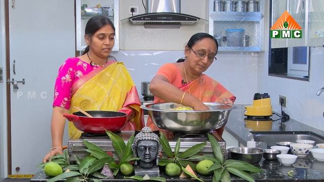 సతవక వటల  మమడకయ పలహర  Satvika Vantalu  Mango rice  Mango Pulihora  PMC Online TV