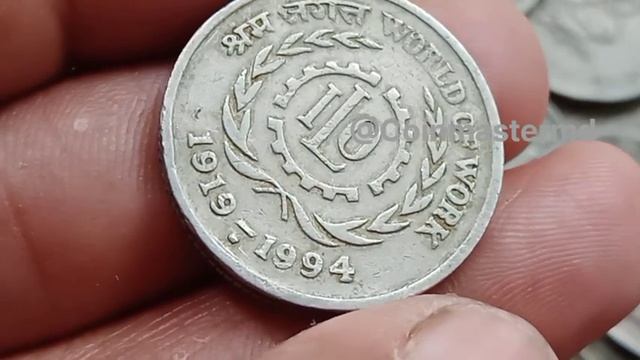 Top 10 Kimti Coin/Noida Mint Coin Value/1 Rupee 1990 Noida Mint