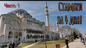 Стамбул за 4 дня! Часть 1. Базилика, Принцевы острова, мечеть. В 2025 году.