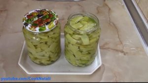 Стручковая фасоль на зиму без уксуса