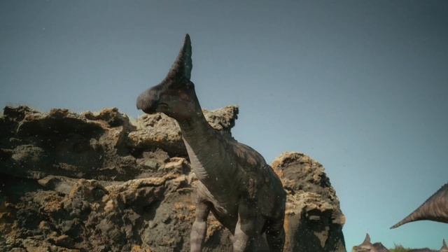 Olorotitan suffering from mosquitoes - [Prehistoric Planet] season 1 смотреть онлайн