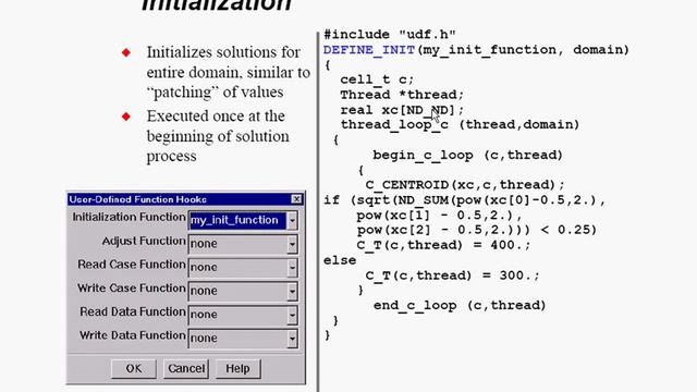 Fluent進階課程(UDF編寫):單元3 [徐子圭教授主講] смотреть онлайн