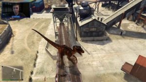 Velociraptor Dinosaur- GTA 5 PC MOD