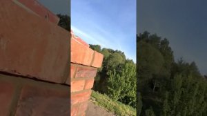 Кирпичная кладка столбов из кирпича ручной формовки