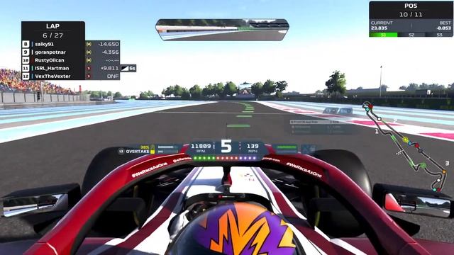 ISRL D3: Season 6: Race 12: France 50% смотреть онлайн