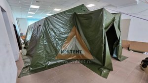 Палатка М30 ПВХ с тамбуром от компании Ижтент