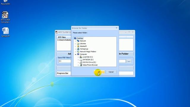 How To Use RTF To PDF Converter Software